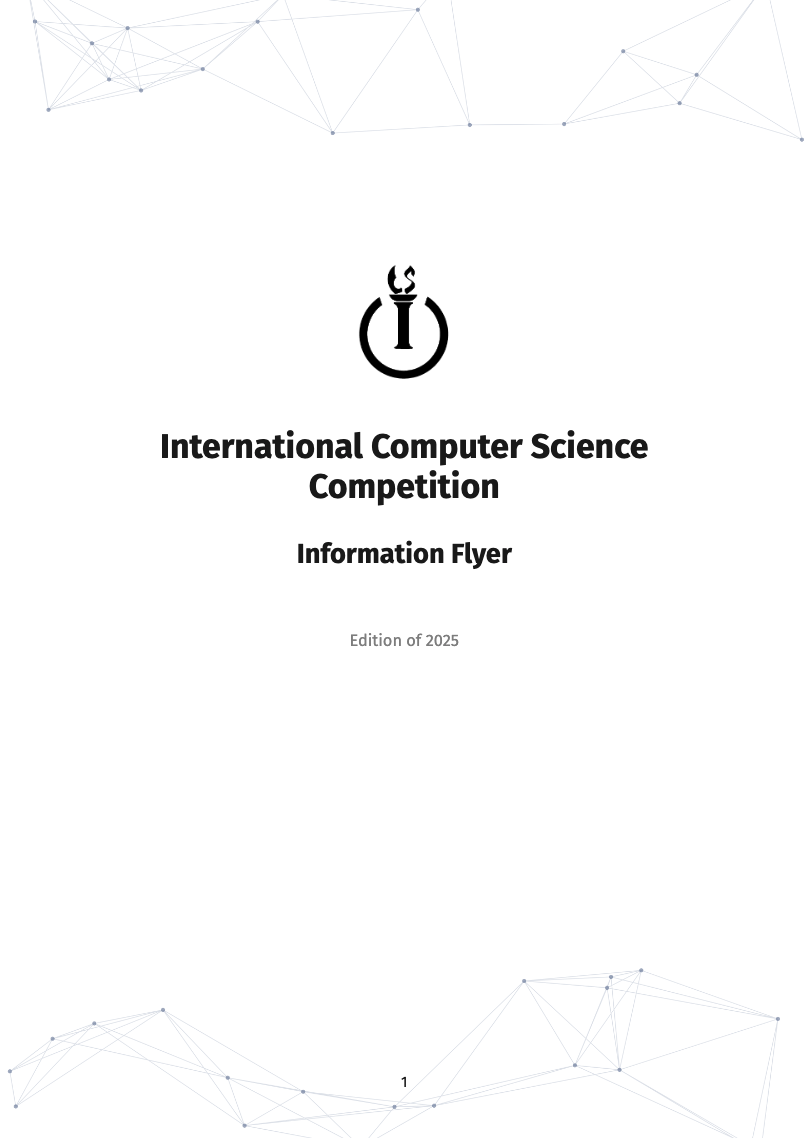 ICSC Information Flyer